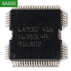 6A930 Bosch Big Turtle Car Engine Computer Board ME7 Injection Drive Chip