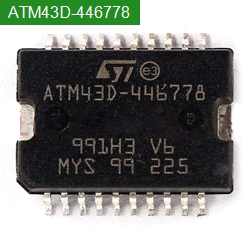 ATM43D-446778 Automotive Engine ECU Computer Board Injection Drive For Jetta