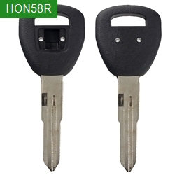 Replacement No Chip Car key shell HON58R Blade for Honda Accessories Accord Odyssey Insight Acura Civic S200