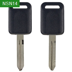 Replacement No Chip Transponder Key Shell (inside Available for TPX3) NSN14 for Nissan