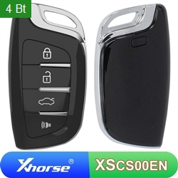 Xhorse XSCS00EN 4 Buttons Universal Smart Key For VVDI2/VVDI Mini/Key Tool Max English Version