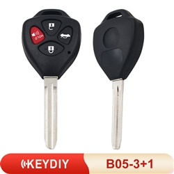 B05-3+1 KEYDIY B Series Universal Remote Key With 3+1 Buttons For Toyota