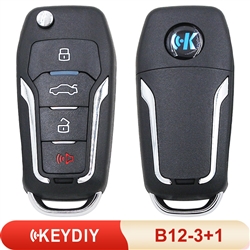 B12-3+1 KEYDIY B Series Universal Remote Key With 3+1 Buttons For Ford