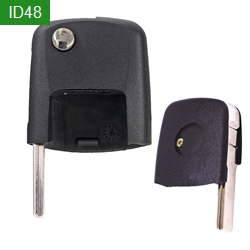 Replacement ID48 Chip Transponder Car key Filp Remote Key HU66 (Square Type) for Volkswagen