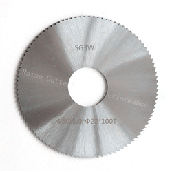 SG3W 80x1.0x22x100T Key Cutting Machine Straight Knife