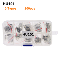 HU101 200pcs Car Lock Plate 10 model CarLock Reed Locking Plate For Ford