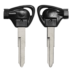 Black Color Motorcycle Key shell Uncut Blade for Yamaha