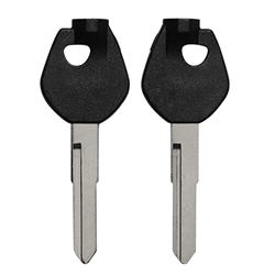 Black Color Motorcycle Key shell Uncut Blade for Suzuki