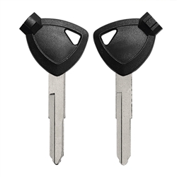 Black Color Motorcycle Key shell Uncut Blade for Yamaha