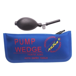 280 x125mm Air Pump Wedge Inflatable Unlock Door Auto Tools (Blue)