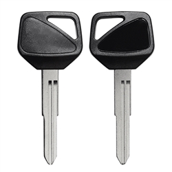 Black Color Motorcycle Key shell Uncut Blade for Honda