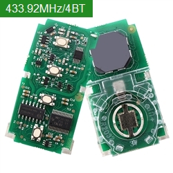 89904-60440 77EA P1 98 433.92MHz smart key PCB for Toyota