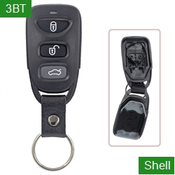 3 Buttons Remote Car Key Shell For Hyundai