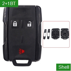 Blank Auto Remote Key Shell 2+1 Buttons For GMC