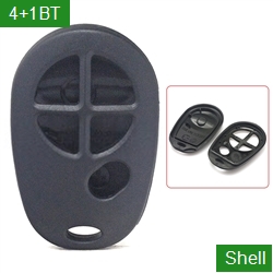 Replacement Cover 4+1 Buttons Car Key Remote Shell For Toyota