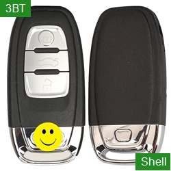 AF-11951 smart key shell 3BT for Audi