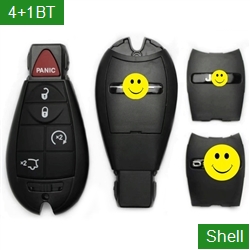 AF-11419 smart key shell 4+1 BT for Chrysler