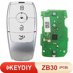 ZB30 only PCB KEYDIY ZB Series KD Smart Universal Remote Key For KD-X2 Car Key Remote Replacement Fit More than 2000 Models for Benz Maybach Style