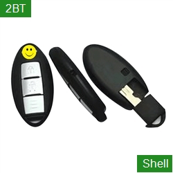 AF-10501 remote key shell 2BT for Nissan (With card slot)