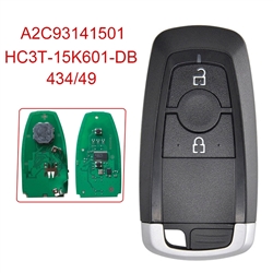 Keyless FCC ID: A2C93141501 Smart Entry Key 434MHz ID49 Chip 2 Buttons Car Key For Ford Mondeo Explorer 2017-2020