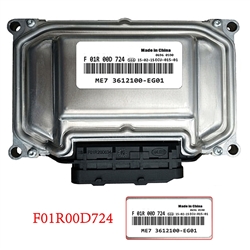 Car Engine Computer Board ECU F01R00D724 For Great Wall