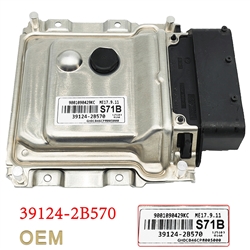Car 39124-2B570 ECU Original Car Engine Computer Board Electronic Control Unit ME17.9.11 B617 for KIA