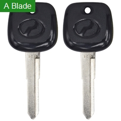 No Chip Car key shell A Blade On-Off Type for MYVI