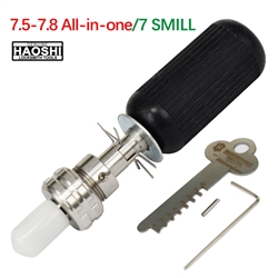 HAOSHI Stainless Tubular 7 Pins locksmith tool/7.5-7.8 All-in-one/7 SMILL