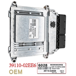 Car 39110-02EE6 MG7.9.8 Original New Engine Computer Board ECU Electronic Control Unit For Hyundai