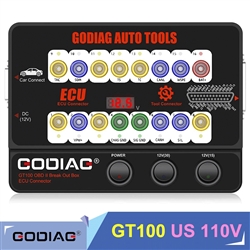 GODIAG GT100 US 110V Auto Tool OBDII Break Out Box ECU Connector