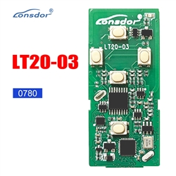 2023 Lonsdor/K518 LT20-03 8A+4D Universal Smart Remote PCB 40 / 80 Bit for Toyota 5 Buttons 433 / 315 MHz work for K518/ KH100+ Series