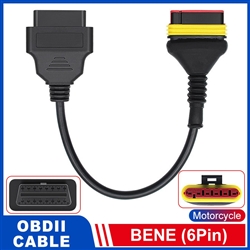 6Pin Motorcycle Conversion Cable for Benelli 6Pin Motorcycle Adapter Cable
