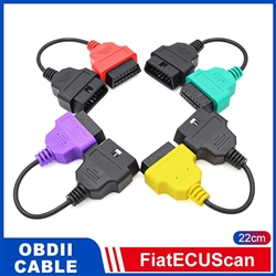 Multi Ecu Scan For FIAT Adapter Cable Bundle Four-Color Cable Set