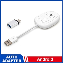 Android Auto Adapter for 2-in-1 Car Wired to Wireless CarPlay