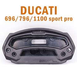 Motor Dashboard Cover Motorcycle ABS Replacement Parts Speedometer Case Odometer Shells For Ducati 696/796/1100