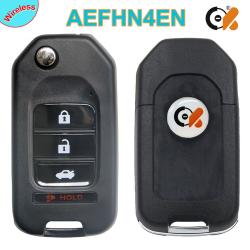 CK IR2 Series IR2-13 AEFHN4EN Universal Wireless Remote key 3+1 Buttons for Honda CK Remote Car Key
