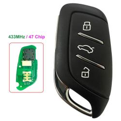 Original PCB Smart Car Key 433MHz ID47 Chip 3 BT For MG MG6 HS 2018-2021 Keyless-Go