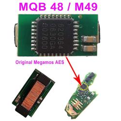 Original MQB48 Megamos AES M49 Transponder Chip For Fiat Volkswagen Skoda Audi Jeep