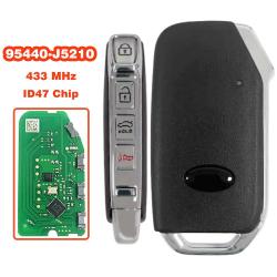 PN:95440-J5210/ID47 Chip/433MHz/4 BT/Smart Card For 2019-2020 Kia Stinger