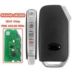 PN:95440-J6300/ID47 Chip/433MHz/4 BT/Smart Card For 2018-2019 Kia K900
